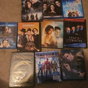 Dvd/ blu ray movie lot